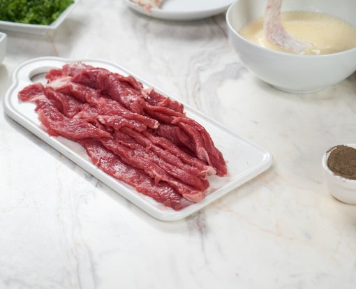 Kadayıf Paneli Mini Şinitzel ve Patates Salatası